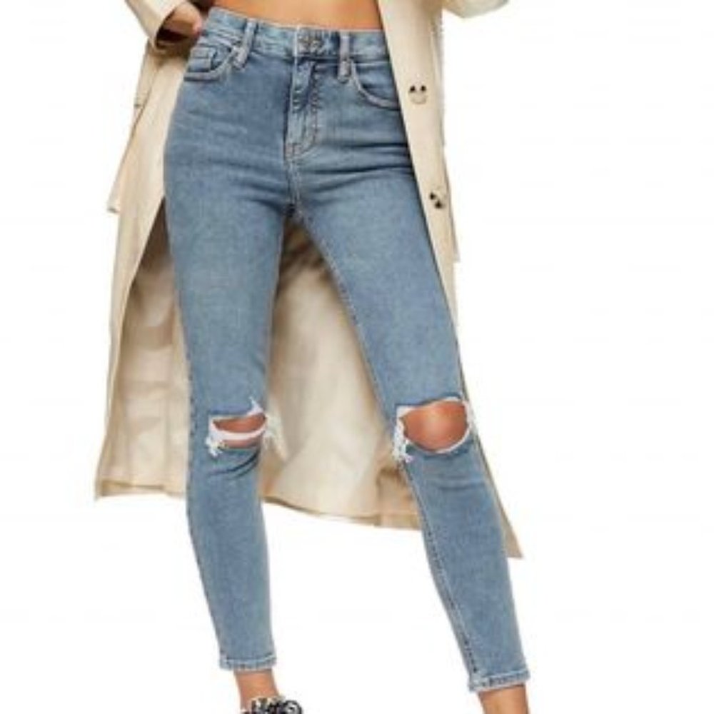 Greencast Ripped Jamie Skinny Jeans